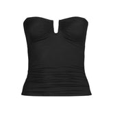 Women's D-Cup SlenderSuit U-Wire Bandeau Tankini Top