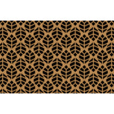 Matterly Neighburly Doormat Linear Leaf