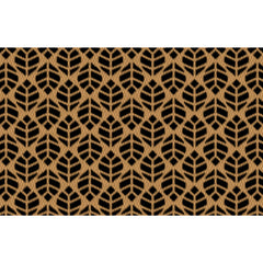 Matterly Neighburly Doormat Linear Leaf