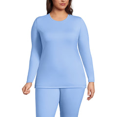 Women's Plus Size Baselayer Cozy Thermaskin Crewneck Top