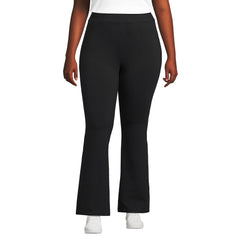 Women's Plus Size Starfish High Rise Pull On Flare Pocket Pants