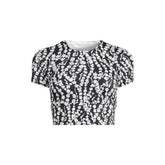 Women's D-Cup Tugless Cap Sleeve Midkini Top