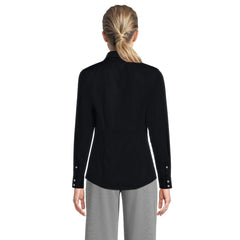 School Uniform Women's Long Sleeve Broadcloth Shirt