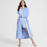 Women's Cozy Plush Long Wrap Robe
