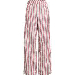 Women's Plus Size Poplin High Rise Extra Wide Leg Pants