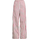 Women's Poplin High Rise Extra Wide Leg Pants