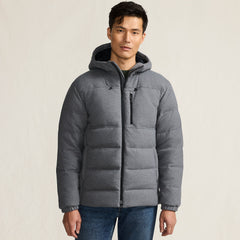 Men's Tall Brushed Heritage Max 600 Down Puffer Hooded Jacket