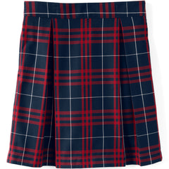 Girls Plaid Skort Top of Knee