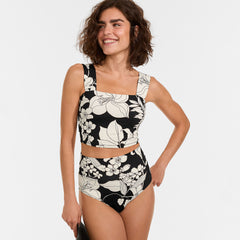 Women's Square Neck Midkini Top