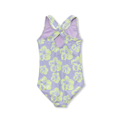 Girls Plus Chlorine Resistant One Piece Swimsuit