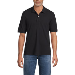 Men's Big Banded Short Sleeve Mesh Polo