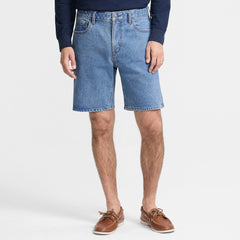 Men's Stretch 9" Comfort Waist Classic Fit Denim Short