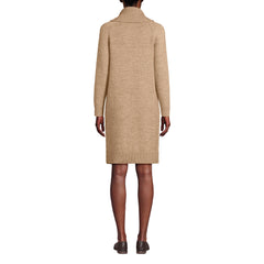 Women's Cozy Lofty Cowl Neck Sweater Dress