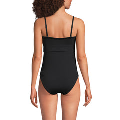 Women's Bandeau Cut Out One Piece