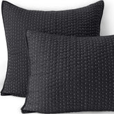 Seed Stitch Quilted Pillow Sham