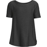 Girls Short Sleeve Active Curved Hem Tee