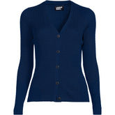 Women's Plus Size Drifter Baby Cable VNeck Cardigan Sweater - Set Top