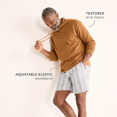 Men's Slub Hoodie Sweater