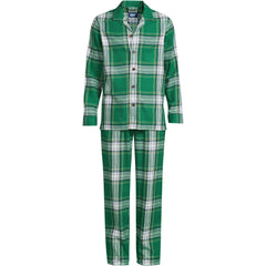 Men's Big Flannel Pajama Set