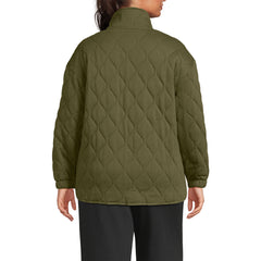Women's Plus Size RainDefense Serious Sweats Quilted Full Zip Jacket
