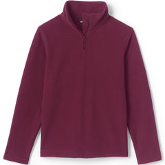 School Uniform Kids Lightweight Fleece Quarter Zip Pullover
