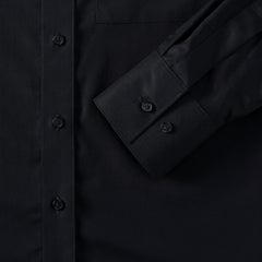 Women's Oversized No Iron Tunic with Statement Collar Shirt