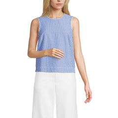 Women's Seersucker Matchback Shell