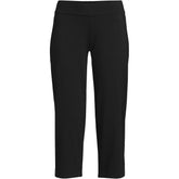 Women's Petite Starfish Mid Rise Pull On Crop Pants