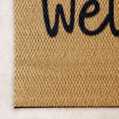 Matterly Neighburly Doormat Script Welcome