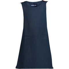 Girls Contrast Button Side Pleat Jumper