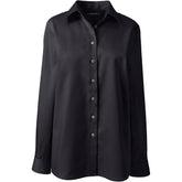 School Uniform Women's Long Sleeve Performance Twill Shirt