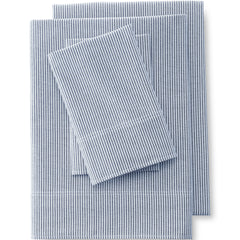 Cotton Oxford Stripe Bed Sheet Set