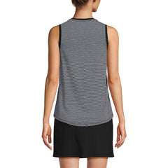 Women's Sleeveless Power Performance Scoop Neck Curved Hem Tunic Tank