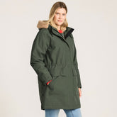 Women's Petite Squall Waterproof Sherpa Lined Hood Parka