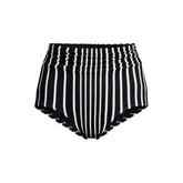 Women's Ruched High Waisted Full Coverage Bikini Bottoms