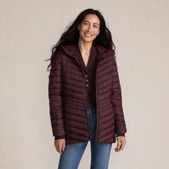 Tall Wanderweight Packable Down Long Jacket