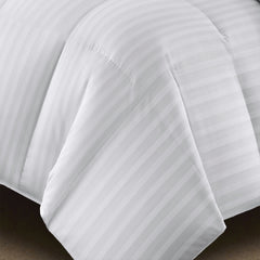 Blue Ridge Home Fashions Damask Stripe Duraloft Down Alternative Comforter