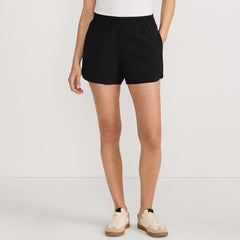 Women's Active Woven 4" Shorts with Brief