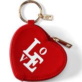 Heart Zip Pouch Bag Charm