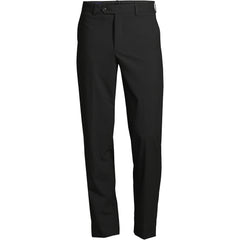 School Uniform Men's Washable Wool Tailored Plain Front Trousers