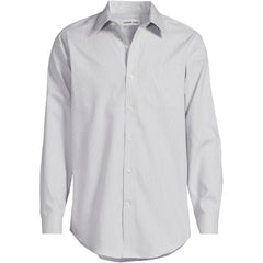 Men's Big and Tall No Iron Supima Cotton Pinpoint Straight Collar Dress Shirt