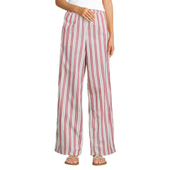Women's Petite Poplin High Rise Extra Wide Leg Pants