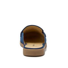 Women's Comfort Slip On Denim Penny Loafer Mules