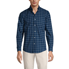 Men's Tailored Fit No Iron Twill Long Sleeve Shirt