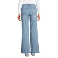 High Rise Wide Leg Denim Jeans