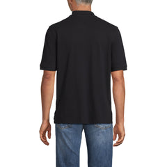 Men's Banded Short Sleeve Mesh Polo