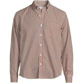 Men's Big Long Sleeve Poplin Shirt