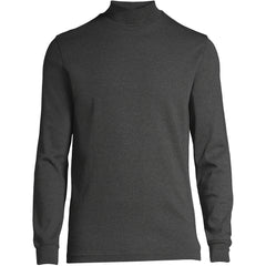 Men's Big Cotton Supima Mock Turtleneck