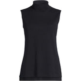 Women's Fine Gauge Sleeveless Mock Sweater