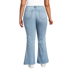 Women's Plus Size Recover Denim High Rise Flare Jeans